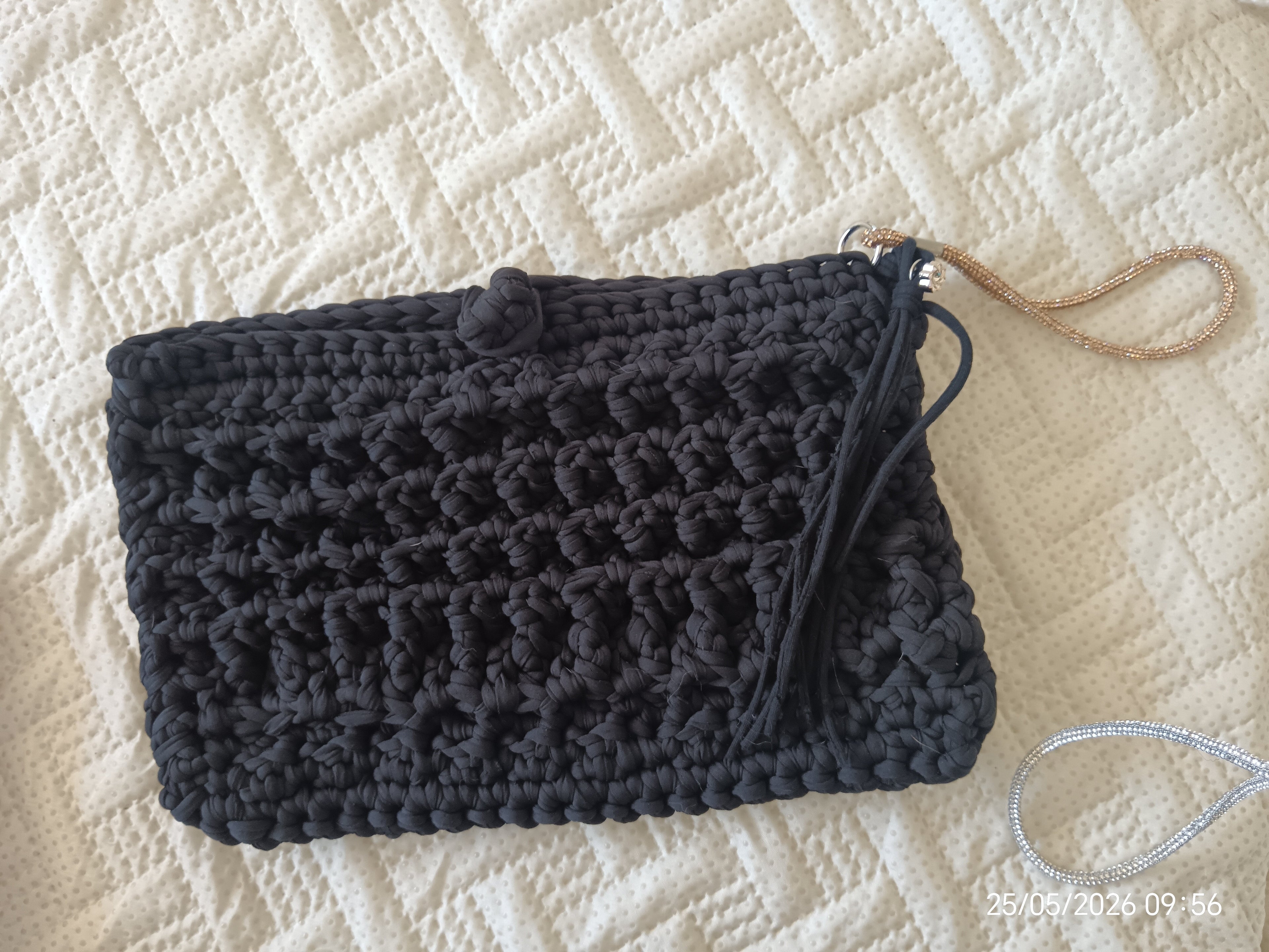 Porta iPad Nero Clutch